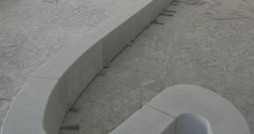 固原 花岗岩整石坐凳拼装