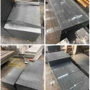 固原 芝麻黑地铺石材