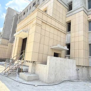 固原 黄金麻干挂，工地实拍