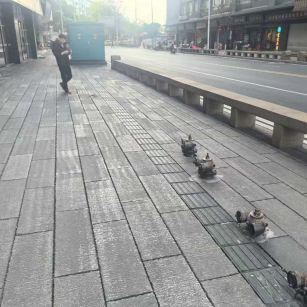 固原仿古石铺装效果