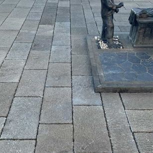 固原仿古石铺装效果