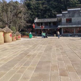 固原仿古石铺装效果