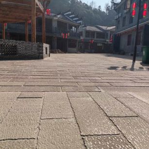 固原仿古石铺装效果