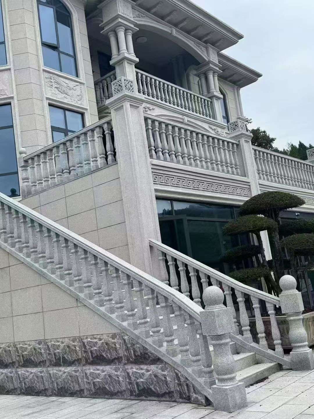 固原 芝麻白别墅，栏杆
