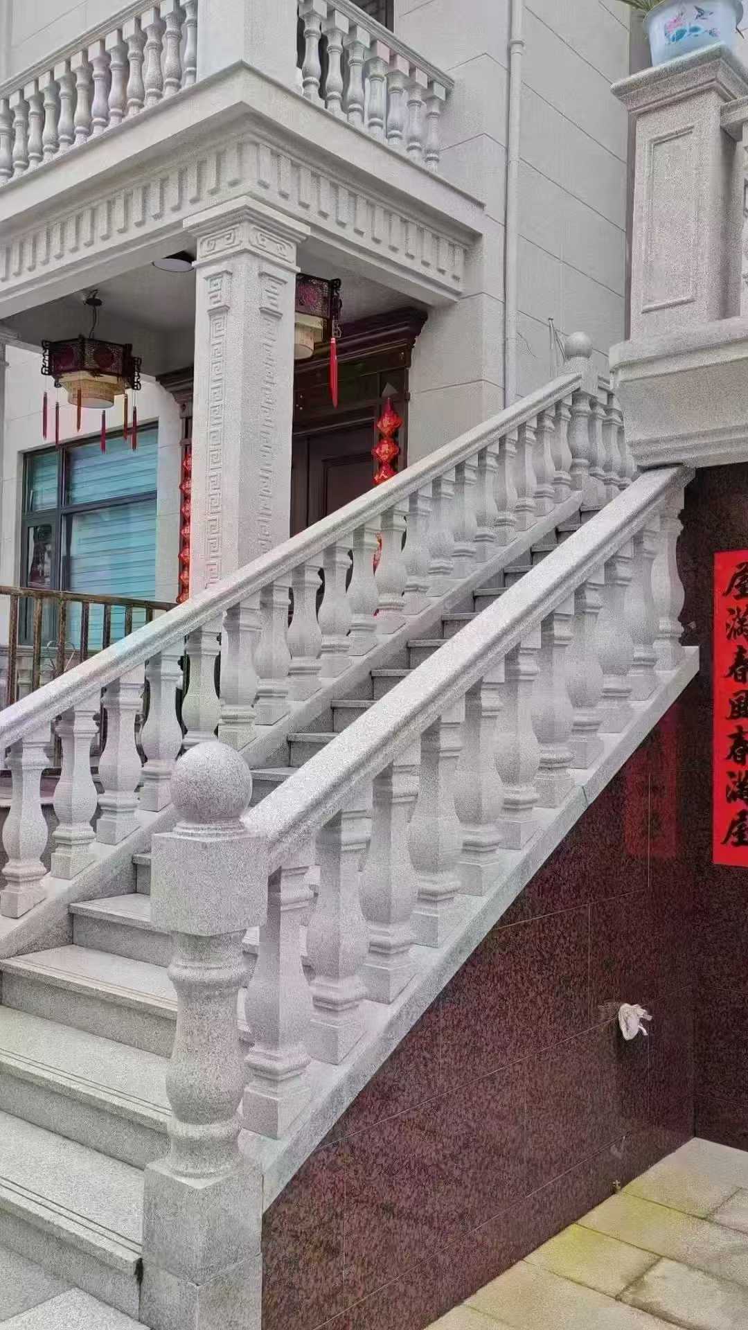 固原 天然石材 阳台庭院护栏、栏杆