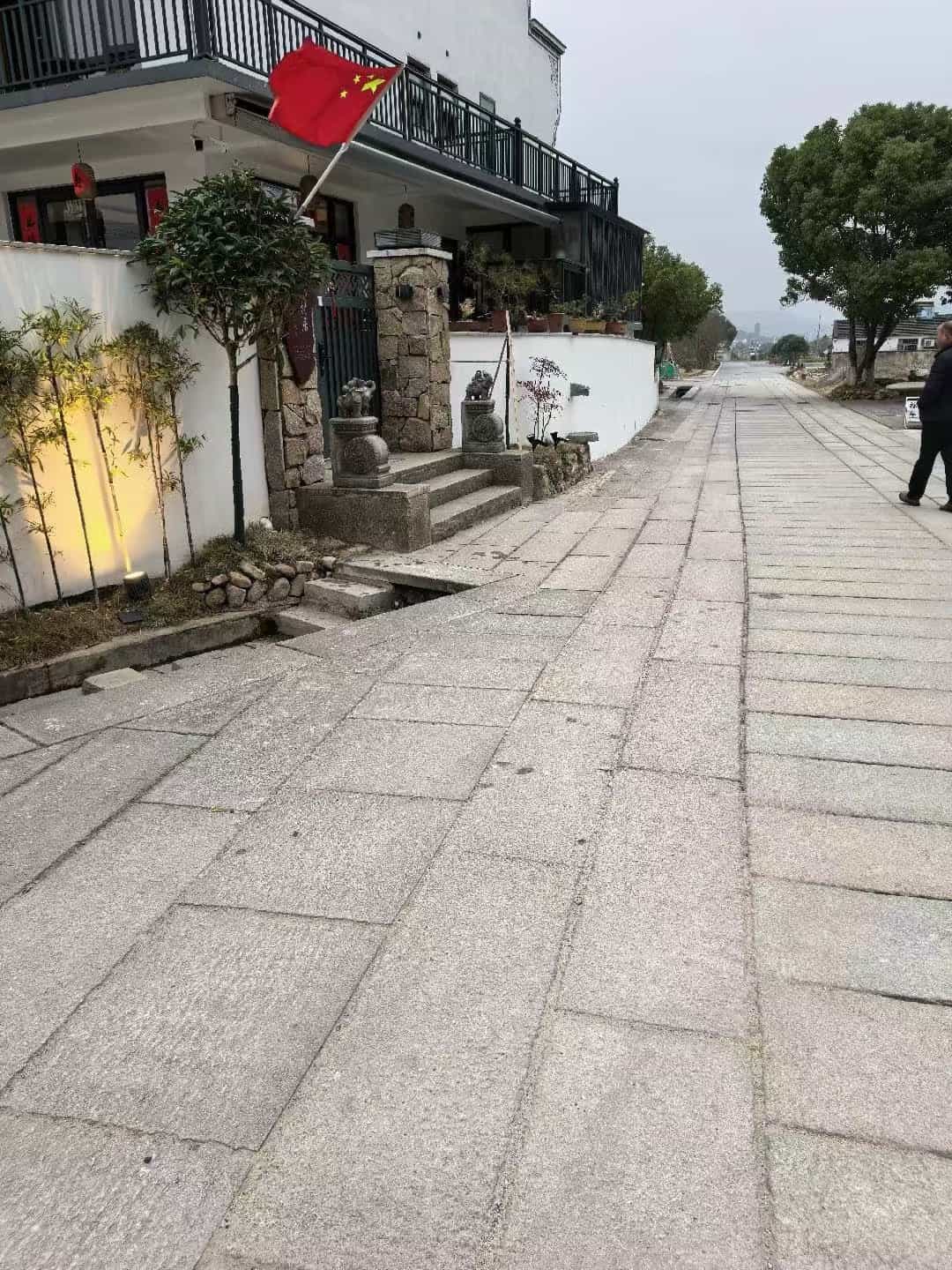 固原仿古石铺装效果