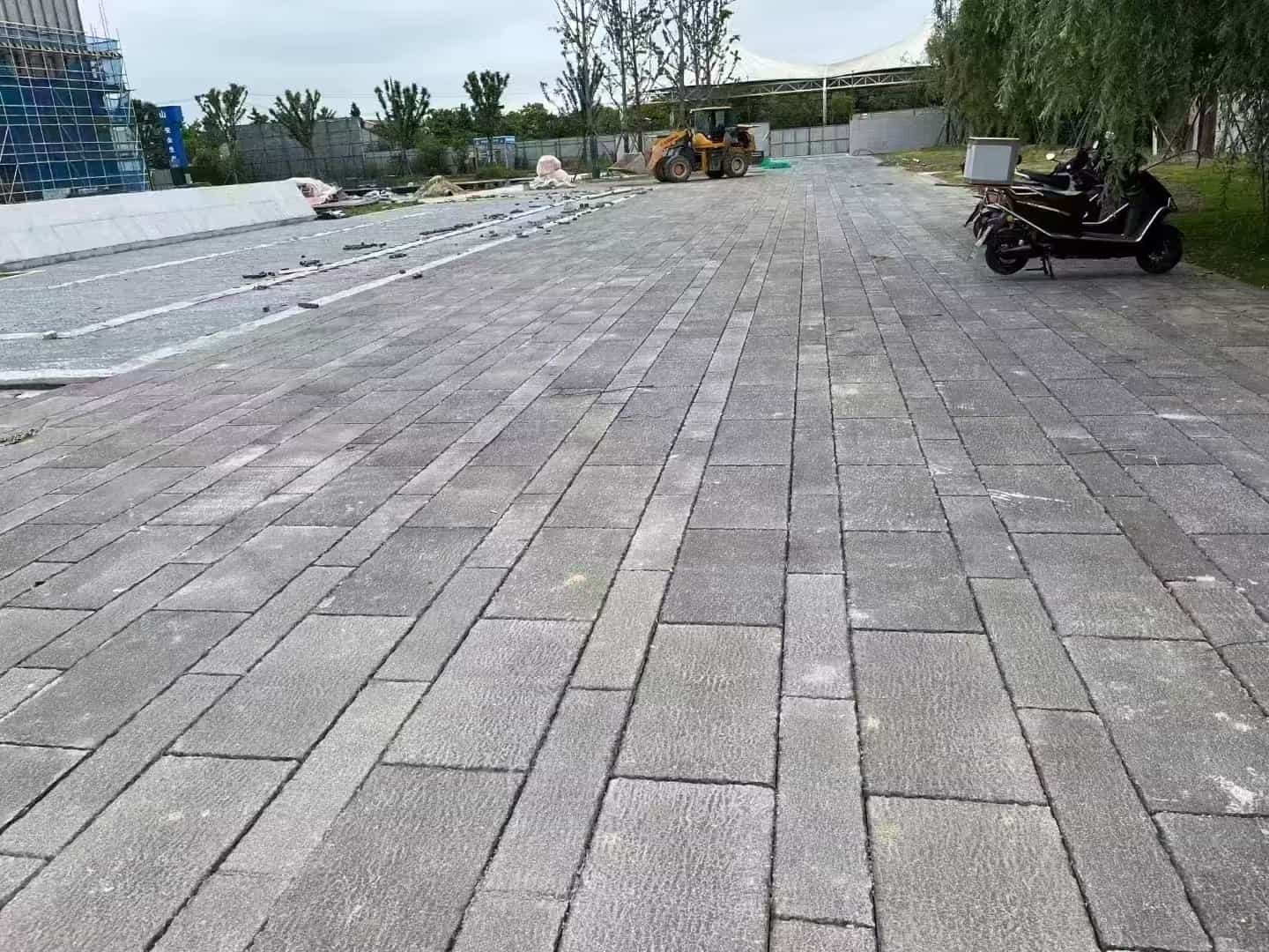 固原仿古石铺装效果