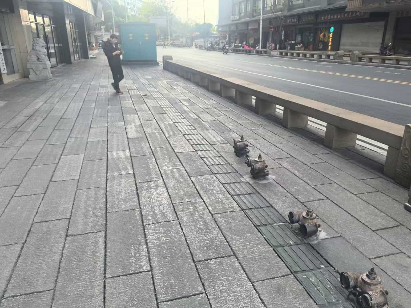 固原仿古石铺装效果
