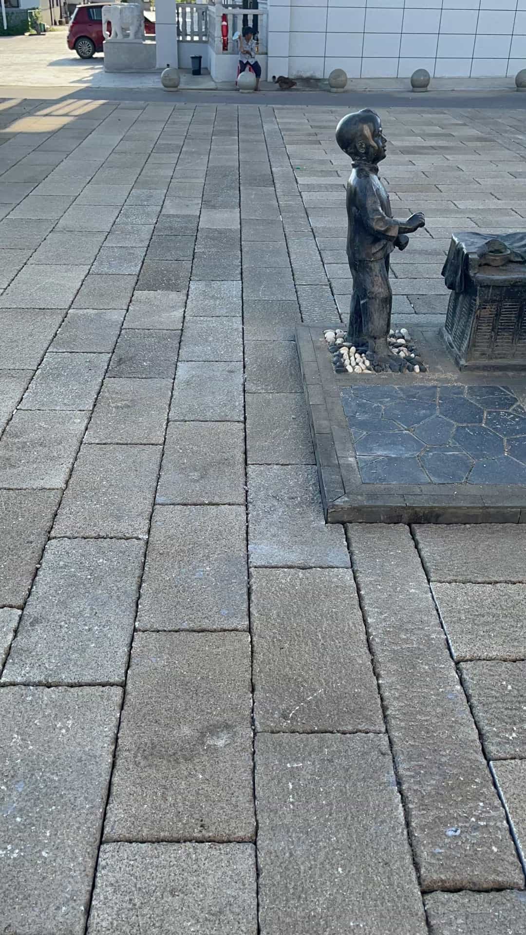 固原仿古石铺装效果