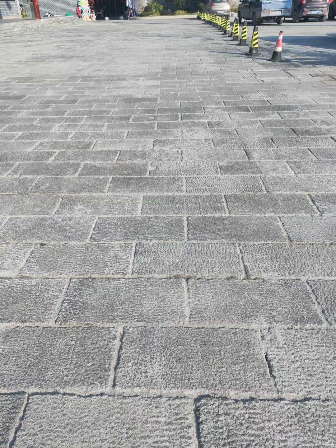 固原仿古石铺装效果