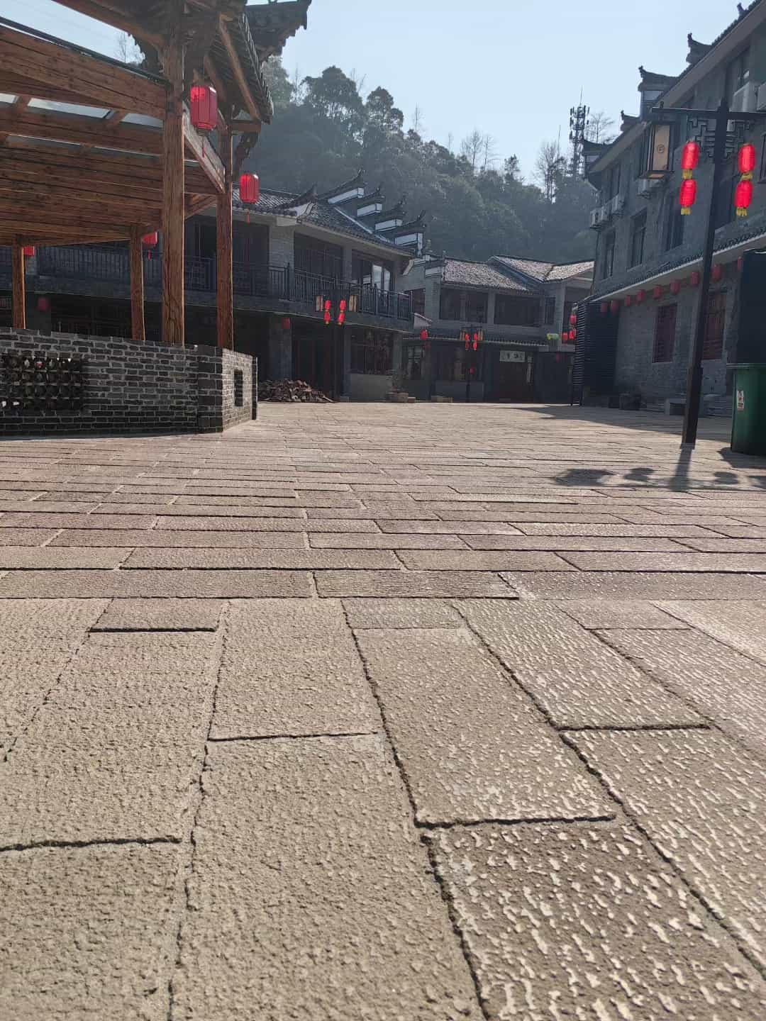 固原仿古石铺装效果