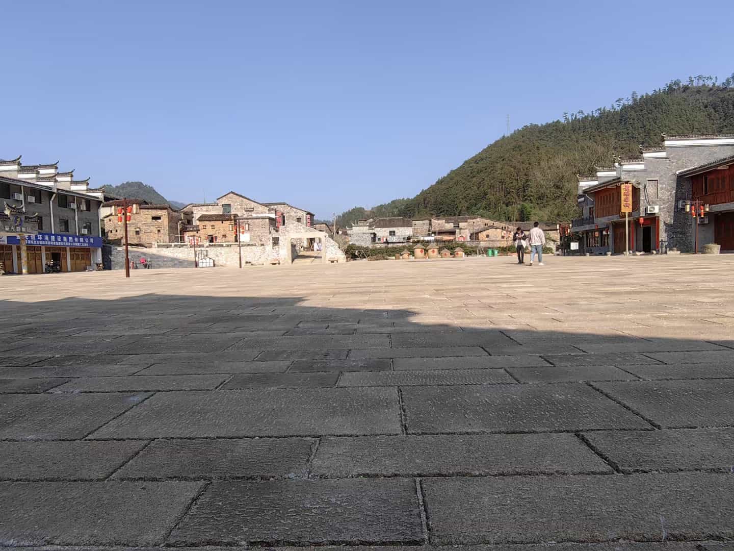 固原仿古石铺装效果