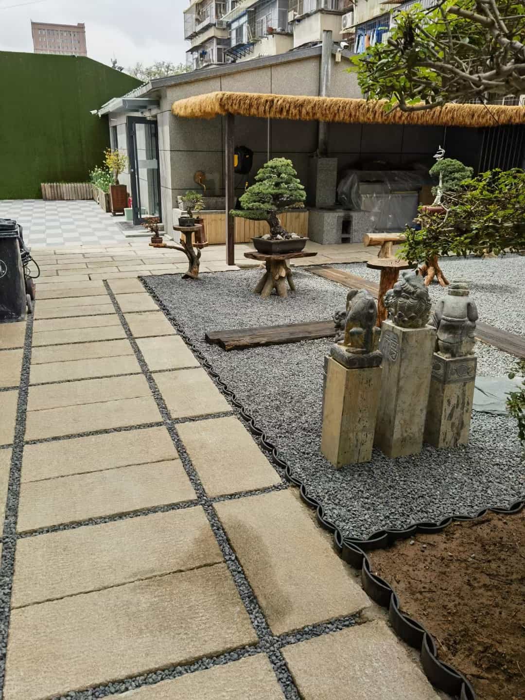 固原仿古石铺装效果